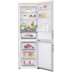 Холодильник LG GC-B459AEMW 2-хкамерн. бежевый инвертер