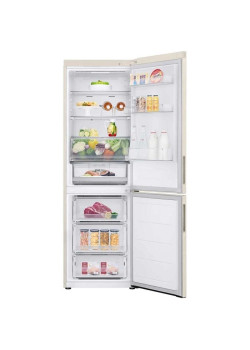 Холодильник LG GC-B459AEMW 2-хкамерн. бежевый инвертер