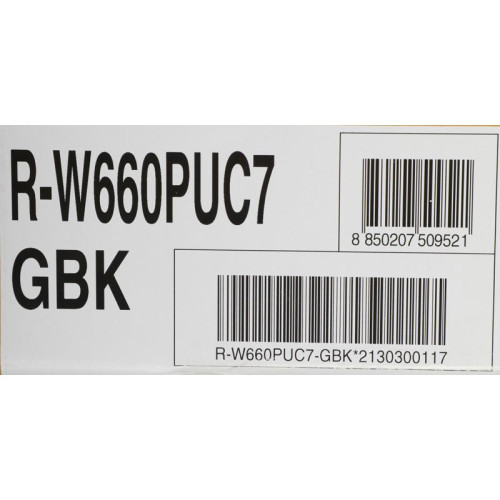 Холодильник Hitachi R-W660PUC7 GBK 2-хкамерн. черный стекло инвертер Холодильник Hitachi R-W660PUC7 GBK 2-хкамерн. черный стекло инвертер