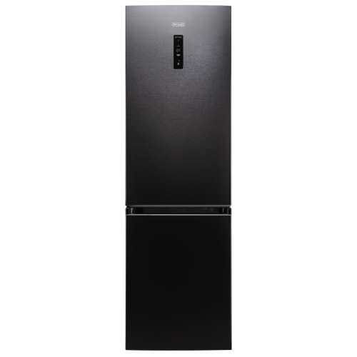 Холодильник Delonghi/ Холодильник Delonghi, отдельностоящий, ВхШхГ 1950х600х658 мм, объем 344 (235+109) л, сенсорное управление, Total Frost Free, Fresh Zone, контроль влажности, суперохлаждение, суперзамораживание, LED освещение, инверторный компрессор, 