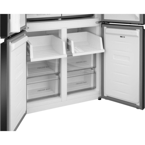 Холодильник Weissgauff WCD 450 BEG NoFrost Inverter 3-хкамерн. бежевый