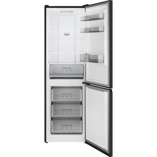 Холодильник Weissgauff WRK 185 Total NoFrost Inverter Black 2-хкамерн. черный