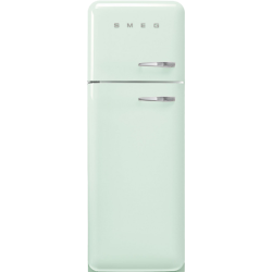 Холодильник SMEG/ Холодильник SMEG, отдельностоящий, стиль 50-х, двухкамерный, объем 294 л, инверторный компрессор, энергоэффективность С, цвет пастельно-зеленый