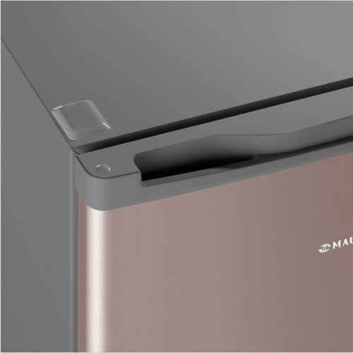Холодильник Maunfeld MFF83GD 1-нокамерн. золотистый/серый мат.