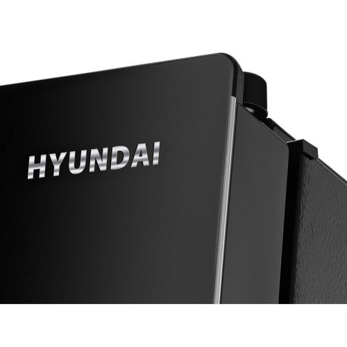 Холодильник Hyundai CS6503FV 2-хкамерн. черное стекло инвертер