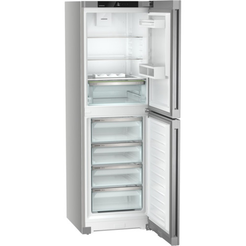 Холодильники LIEBHERR/ Pure, EasyFresh, МК NoFrost, 4 контейнера МК, в. 185,5 см, ш. 60 см, класс ЭЭ A, внутренние ручки, покрытие SteelFinish