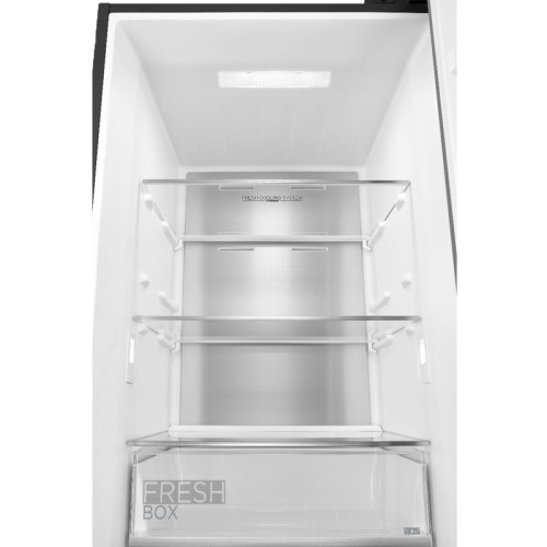 Холодильник Midea/ MDK/Холодильник Midea, отдельностоящий, полезный объем 360 л, холодильная камера 256 л, морозильная камера 104 л, электронное управление, цифровой дисплей, инверторный компрессор, Duo Control, Full No Frost, Metall Cooling, уровень шума