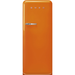 Холодильник SMEG/ Холодильник SMEG, отдельностоящий, стиль 50-х, однокамерный, внутренняя морозильная камера, объем 270 л, MultiFlow, инверторный компрессор, энергоэффективность С, цвет оранжевый