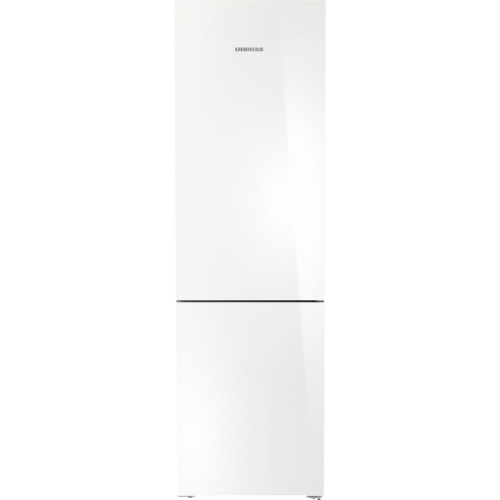 Холодильники LIEBHERR/ Plus, EasyFresh, МК NoFrost, 3 контейнера МК, в. 201,5 см, ш. 60 см, класс ЭЭ A++, внутренние ручки, белое стекло