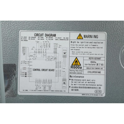 Холодильник Hitachi R-V660PUC7-1 BSL 2-хкамерн. серебристый бриллиант инвертер