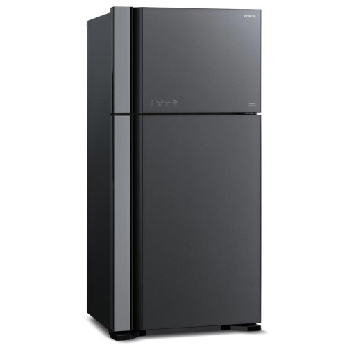 Холодильник Hitachi R-VG660PUC7-1 GGR 2-хкамерн. серый стекло инвертер