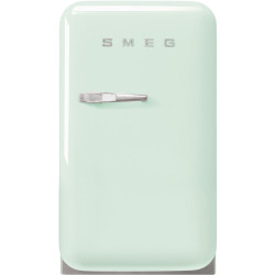 Холодильник SMEG/ Отдельностоящий минибар, пастельный зеленый, стиль 50-х гг, петли справа