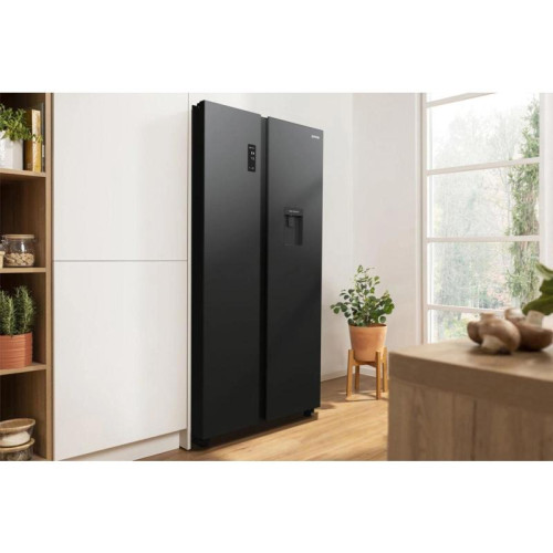 Холодильник Gorenje NRR9185EABXLWD 2-хкамерн. черный мат. инвертер