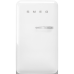 Холодильник SMEG/ Холодильник SMEG, отдельностоящий, стиль 50-х, однокамерный, внутренняя морозильная камера, объем 122 л, стандартный компрессор, энергоэффективность D, цвет белый