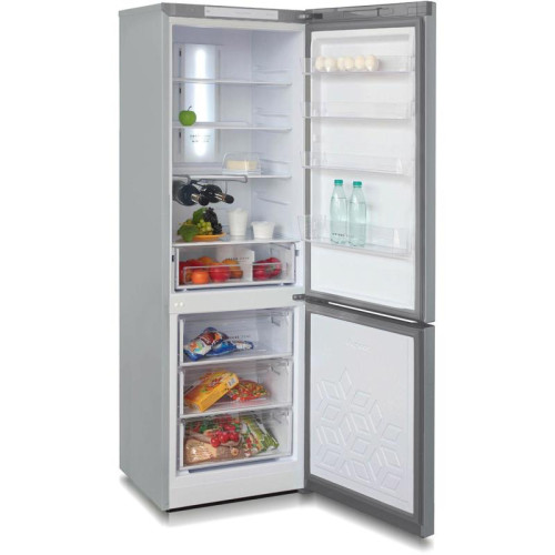 Холодильник Бирюса Б-M960NF 2-хкамерн. серебристый металлик