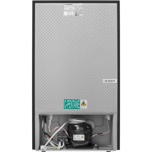 Холодильник Maunfeld MFF83WD 1-нокамерн. дерево/черный мат.