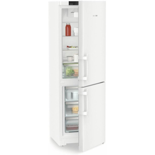 Холодильники LIEBHERR/ Pure, EasyFresh, МК NoFrost 3 контейнера, сенсорный дисплей Touch, внешние ручки с толкателями, белый цвет, ВхШхГ, см: 185.5х60х67.5