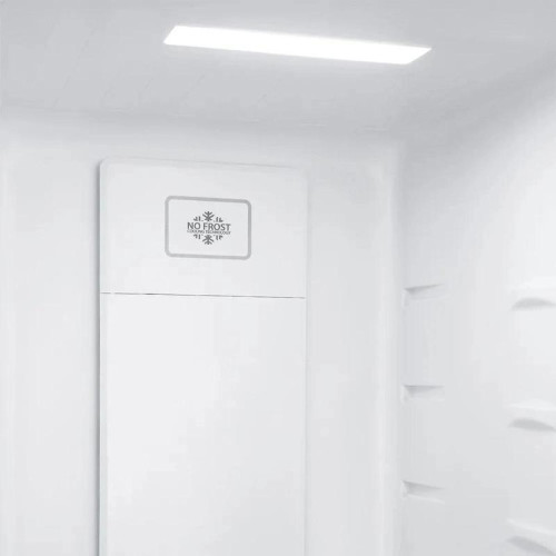 Холодильник Weissgauff WRK 185 Total NoFrost Inverter Inox 2-хкамерн. нержавеющая сталь инвертер