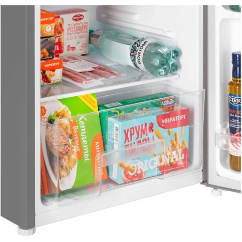 Холодильник Maunfeld MFF83GD 1-нокамерн. золотистый/серый мат.