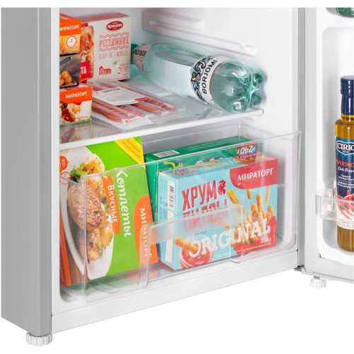 Холодильник Maunfeld MFF83SL 1-нокамерн. серебристый мат.