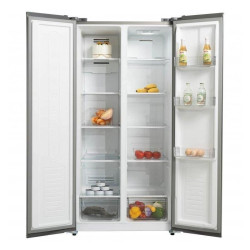 Холодильник Бирюса SBS 400 DI 2-хкамерн. нержавеющая сталь