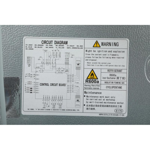 Холодильник Hitachi R-V660PUC7-1 BSL 2-хкамерн. серебристый бриллиант инвертер
