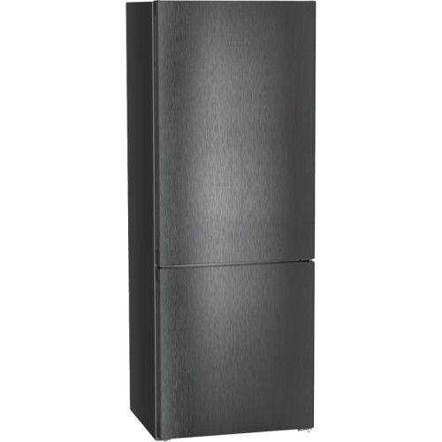 Холодильники LIEBHERR/ Plus, EasyFresh, МК NoFrost, 3 контейнера МК, в. 201,5 см, ш. 75 см, класс ЭЭ A++, внутренние ручки,цвет Black Steel,полезный объём: 474 л (346 л + 128 л)