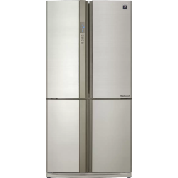 Холодильник Sharp Side by Side, класс энергопотребления A++, объем 21.1л, Высота: 172см, Бежевый