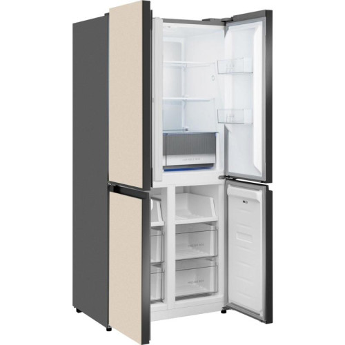 Холодильник Weissgauff WCD 450 BEG NoFrost Inverter 3-хкамерн. бежевый