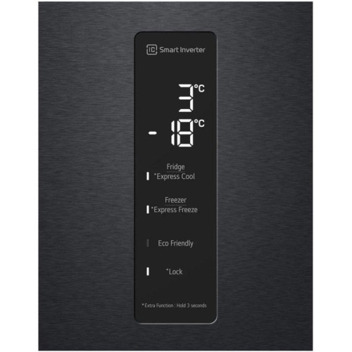 Холодильник LG GA-B509SBUM 2-хкамерн. черный матовый мат. инвертер Холодильник LG GA-B509SBUM 2-хкамерн. черный матовый мат. инвертер