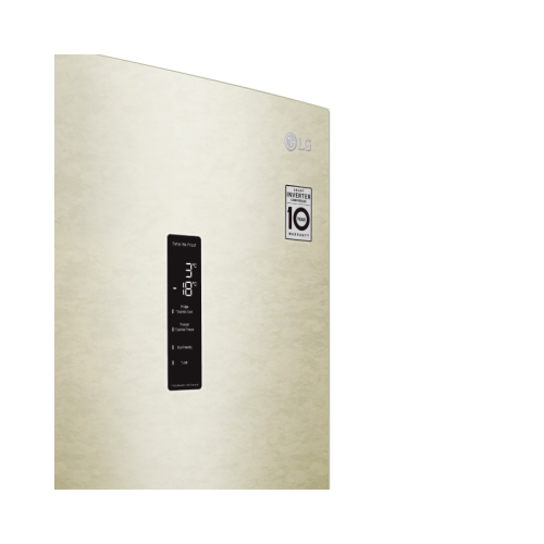 Холодильник LG GA-B509CESL 2-хкамерн. бежевый мат. инвертер