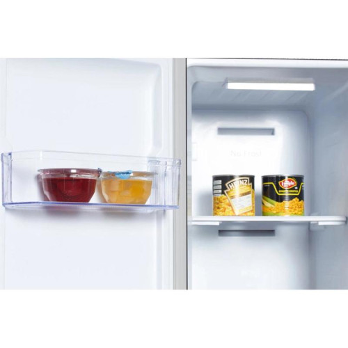 Холодильник Hyundai CS5003F 2-хкамерн. черная сталь