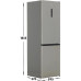 Холодильник Gorenje NRKP61EA2XL4 2-хкамерн. серебристый металлик Холодильник Gorenje NRKP61EA2XL4 2-хкамерн. серебристый металлик
