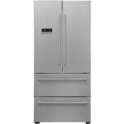 Холодильник SMEG/ Холодильник SMEG, отдельностоящий, 2 двери 2 ящика, LED дисплей, полный NoFrost, сигнал открытой дверцы, антибактериальное покрытие, электронный контроль температуры, инверторный компрессор, объем 539 л, быстрая заморозка, быстрое охлажд