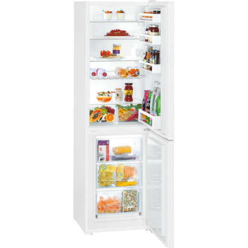 Холодильники Liebherr CUe 3331-26 001 181.2x55x63, объем камер 156/53 л, нижняя морозильная камера,белый