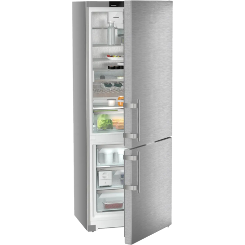 Холодильник Liebherr/ Prime,Easy Fresh 1 контейнер, МК NoFrost, 3 контейнера МК, в. 201,5 см, ш. 74.5см, класс ЭЭ A++, ручки с толкателями, двери из нерж. стали, дисплей