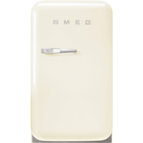 Холодильник SMEG/ Отдельностоящий минибар, кремовый, стиль 50-х гг, петли справа