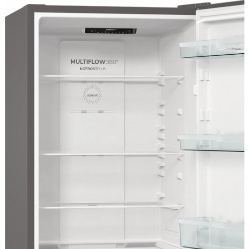 Холодильник Gorenje NRKE62XL 2-хкамерн. серебристый металлик