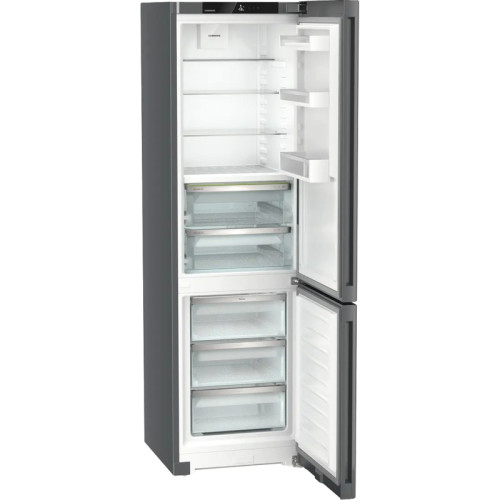 Холодильники LIEBHERR/ Plus, BioFresh 2 контейнера, МК NoFrost, 3 контейнера МК, в. 201,5 см, ш. 60 см, класс ЭЭ A++, внутренние ручки, цвет Dark Grey