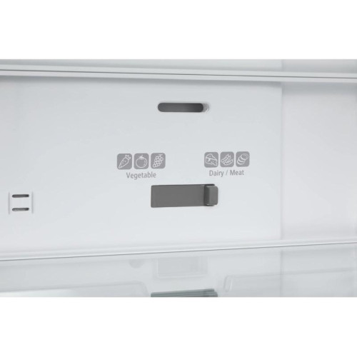 Холодильник Hitachi R-W660PUC7 GBE 2-хкамерн. бежевый стекло инвертер