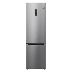 Холодильник LG/ Холодильник LG, отдельностоящий, ВхШхГ 2030х595х682 мм, объем 384 (277+107) л, внешний LED дисплей, Total No Frost, LED освещение, зона свежести, технология DoorCooling, Multi Air Flow, инверторный компрессор, энергоэффективность А+, цвет 