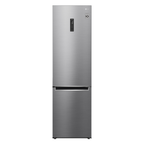 Холодильник LG/ Холодильник LG, отдельностоящий, ВхШхГ 2030х595х682 мм, объем 384 (277+107) л, внешний LED дисплей, Total No Frost, LED освещение, зона свежести, технология DoorCooling, Multi Air Flow, инверторный компрессор, энергоэффективность А+, цвет 