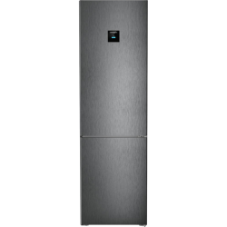 Холодильники LIEBHERR/ Plus, EasyFresh, МК NoFrost, 3 контейнера МК, в. 201,5 см, ш. 60 см, класс ЭЭ A++, внутренние ручки, двери BlackSteel, дисплей на двери