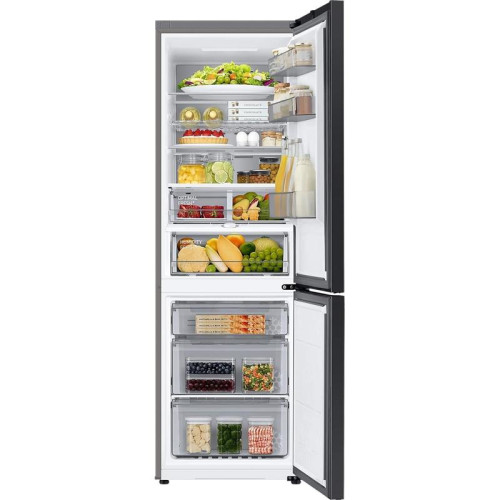 Холодильник Samsung RB34C7B5E12/EF 2-хкамерн. белый стекло