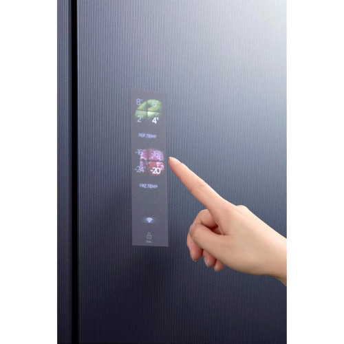 Холодильник Midea/ MDK/Холодильник Midea, отдельностоящий с возможностью встраивания, многодверный, полезный объем 534 л, холодильная камера 359 л, морозильная камера 175л, электронное управление, внешний цифровой дисплей, инверторный компрессор, Dual Coo