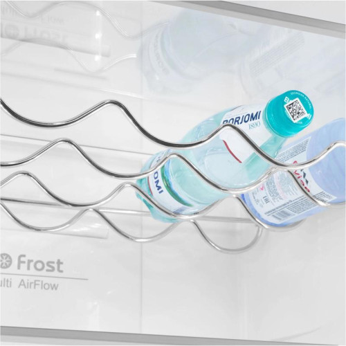 Холодильник Maunfeld MFF200NFSE 2-хкамерн. нержавеющая сталь