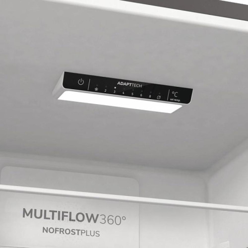 Холодильник Gorenje NRKE62XL 2-хкамерн. серебристый металлик