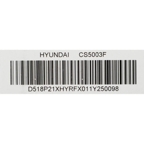 Холодильник Hyundai CS5003F 2-хкамерн. белый