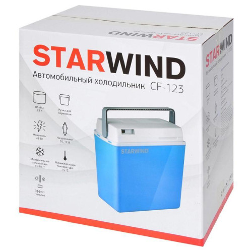 Автохолодильник Starwind CF-123 23л 48Вт синий/серый Автохолодильник Starwind CF-123 23л 48Вт синий/серый