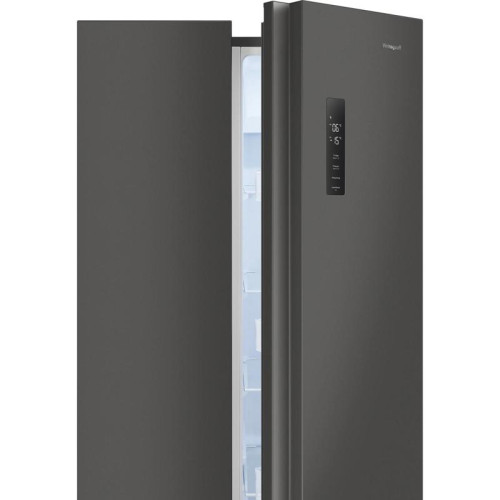 Холодильник Weissgauff WSBS 500 Inverter NoFrost Dark Grey 2-хкамерн. серый